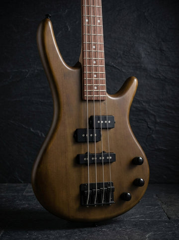 Ibanez miKro GSRM20 Walnut Flat short scale bass guitar