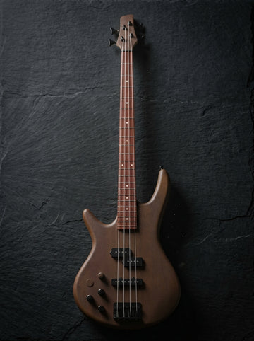 Ibanez GSR200B left handed bass guitar Walnut Flat