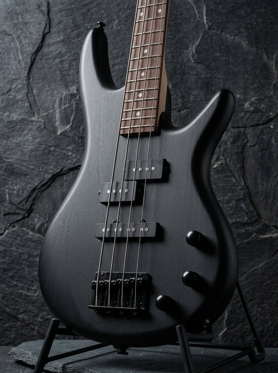 Ibanez miKro GSRM20 Weathered Black bass guitar