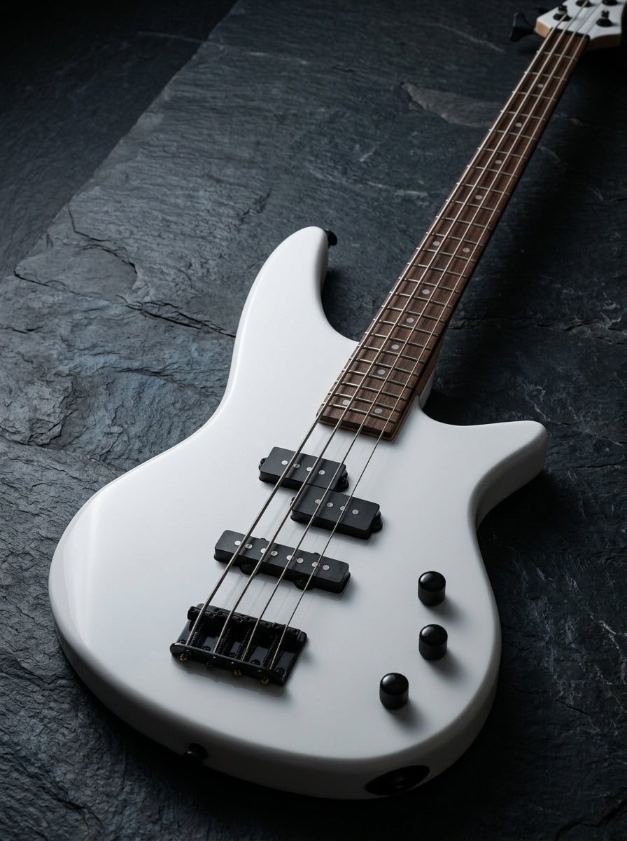 Jackson Spectra JS2 Snow White bass guitar