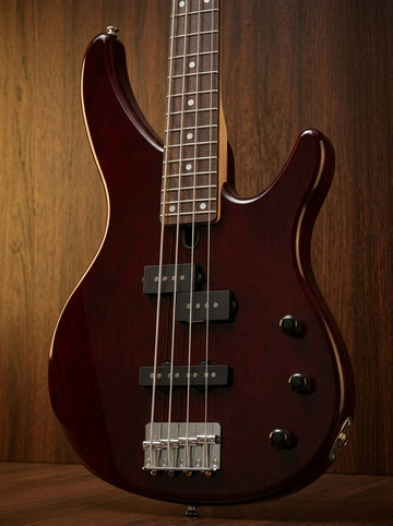 Yamaha TRBX174EW Root Beer bass guitar